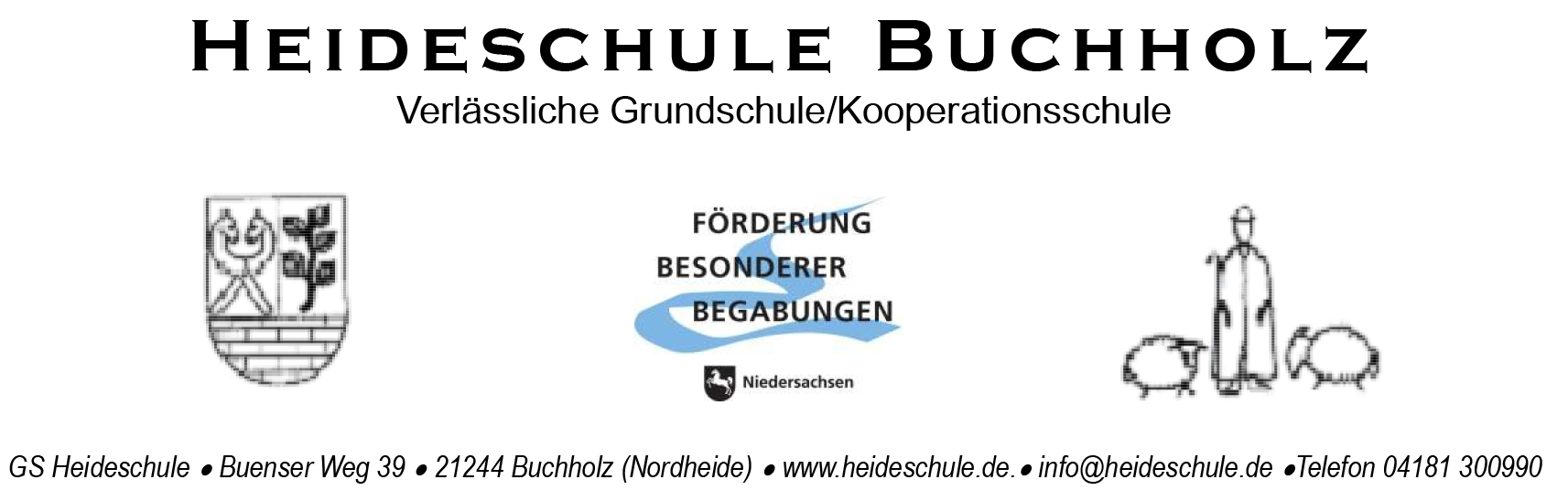 Heideschule Header